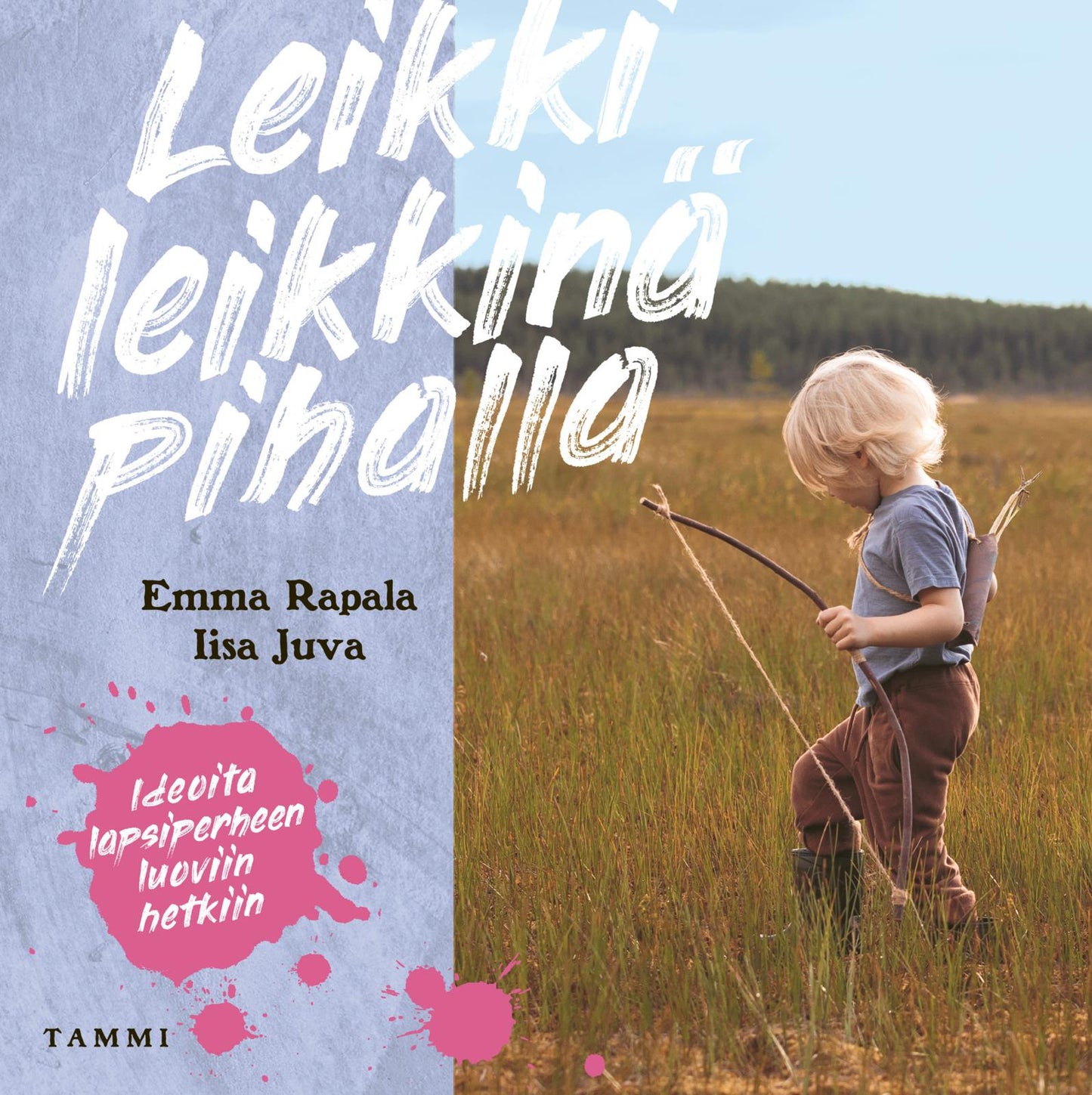 Leikki leikkinä pihalla