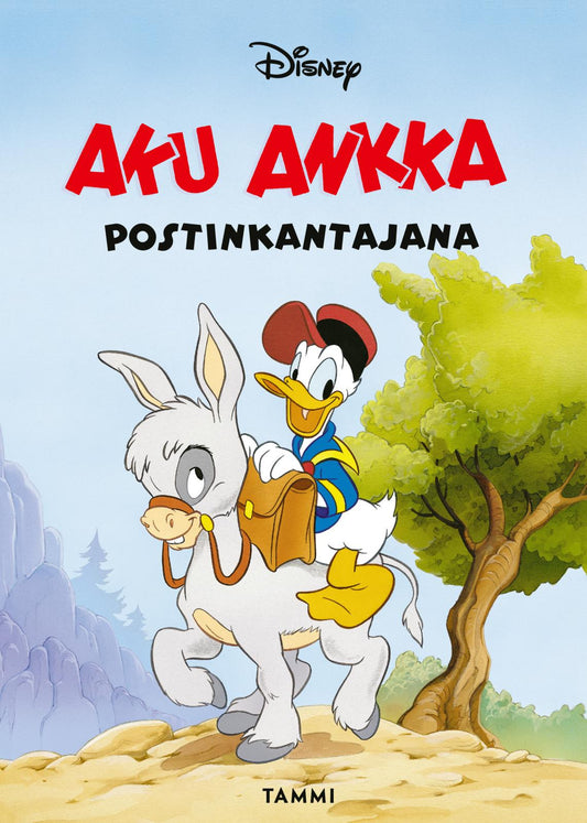 Etukansi. Disney. Aku Ankka postinkantajana.