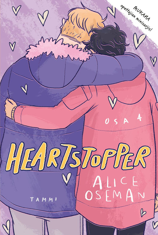Etukansi. Alice Oseman. Alice Oseman. Heartstopper. Osa 4.
