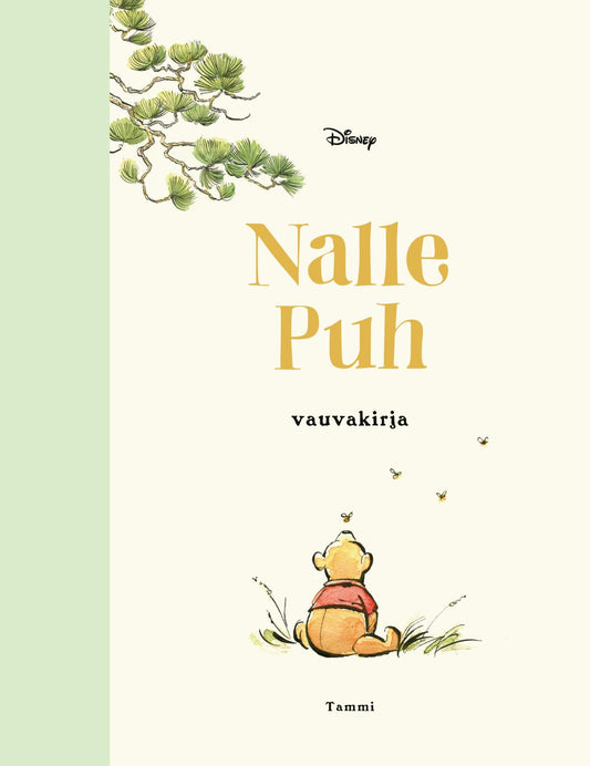 Etukansi. Disney. Disney Nalle Puh Vauvakirja.