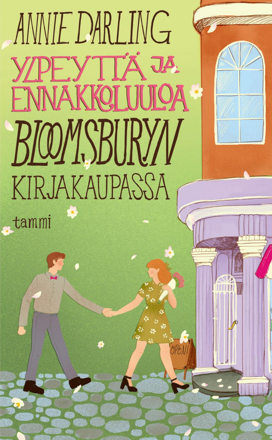 Etukansi. Annie Darling. Ylpeyttä ja ennakkoluuloa Bloomsburyn kirjakaupassa.