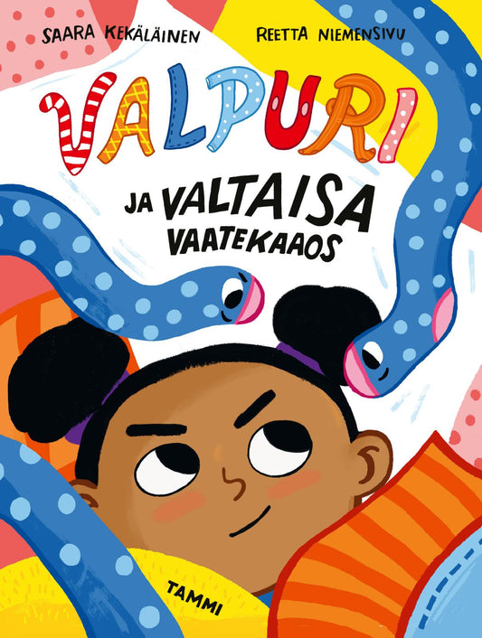 Etukansi. Reetta Niemensivu. Saara  Kekäläinen. Valpuri ja valtaisa vaatekaaos.