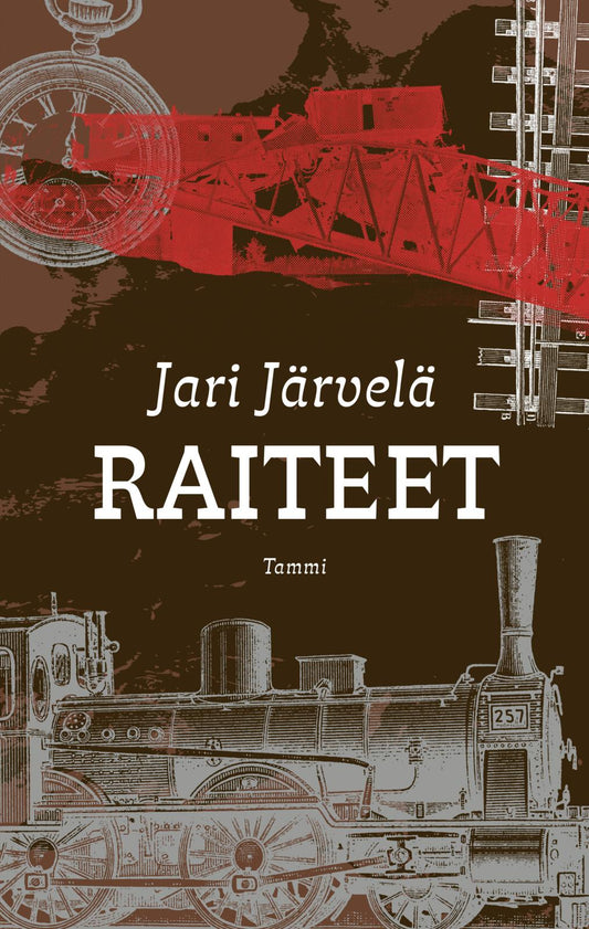 Etukansi. Jari Järvelä. Raiteet.