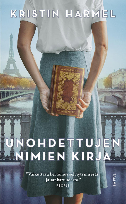 Etukansi. Kristin Harmel. Unohdettujen nimien kirja.