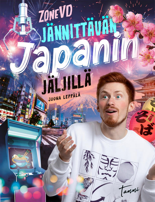 Etukansi. Joona Leppälä. Anssi Vaalio. ZoneVD jännittävän Japanin jäljillä (signeerattu).