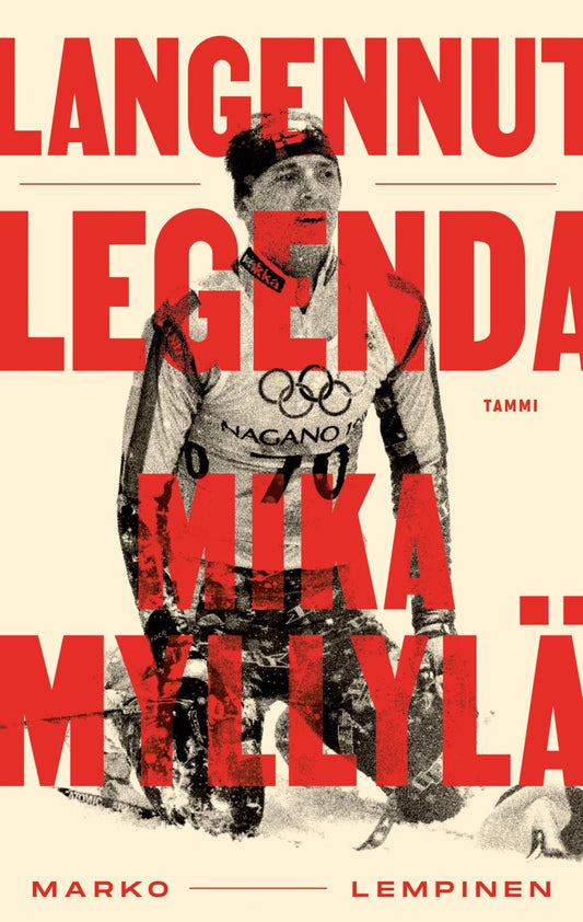 Etukansi. Marko  Lempinen. Langennut legenda - Mika Myllylä.