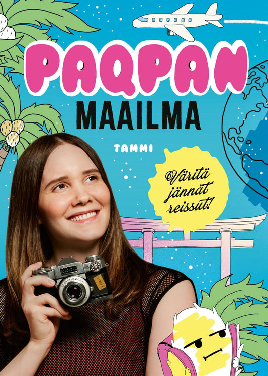 Etukansi. Beata (Paqpa) Rodas. Paqpan maailma. Väritä jännät reissut!.