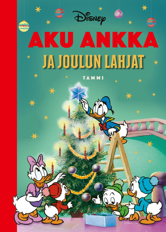 Etukansi. Disney. Aku Ankka ja joulun lahjat.