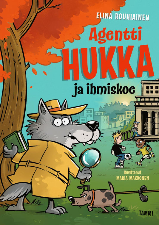 Etukansi. Elina Rouhiainen. Maria Makkonen. Agentti Hukka ja ihmiskoe.