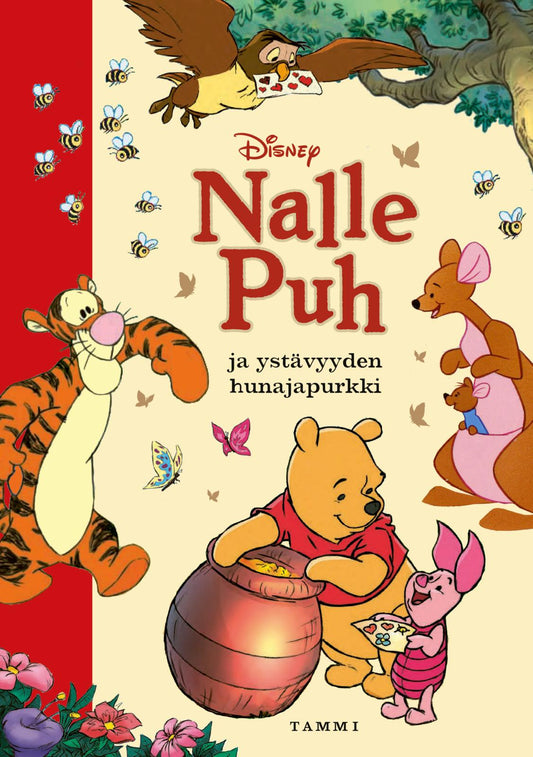 Etukansi. Disney. Disney. Nalle Puh ja ystävyyden hunajapurkki.