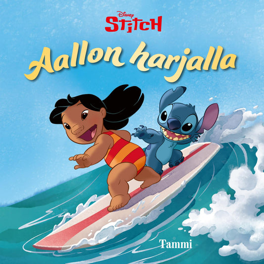 Etukansi. Disney. Disney. Stitch. Aallon harjalla.