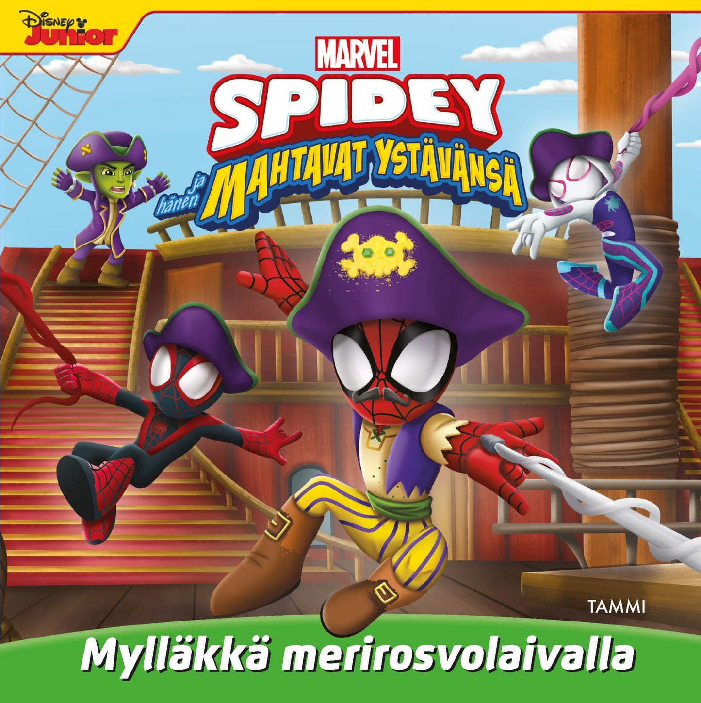 Marvel. Spidey ja hänen mahtavat ystävänsä. Mylläkkä merirosvolaivalla