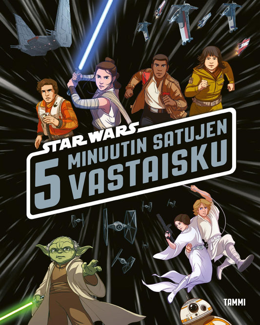 Etukansi. Star Wars. Star Wars. 5 minuutin satujen vastaisku.