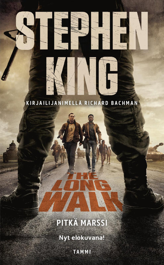 Etukansi. Stephen King. Pitkä marssi.