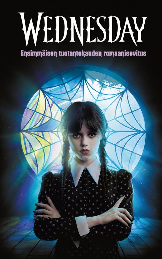 Etukansi. Tehlor Kay Mejia. Wednesday. Ensimmäisen tuotantokauden romaanisovitus.