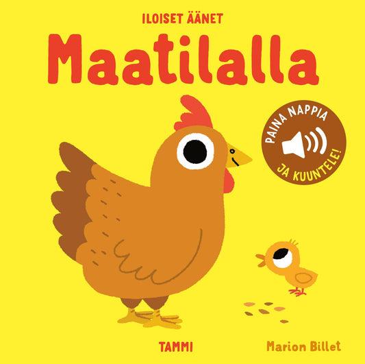 Etukansi. Marion Billet. Iloiset äänet. Maatilalla.