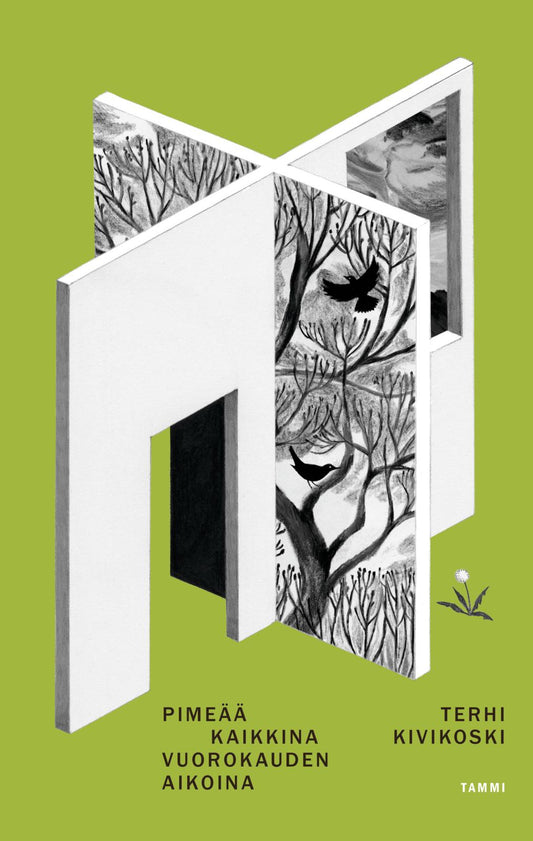 Etukansi. Terhi Kivikoski. Pimeää kaikkina vuorokauden aikoina.