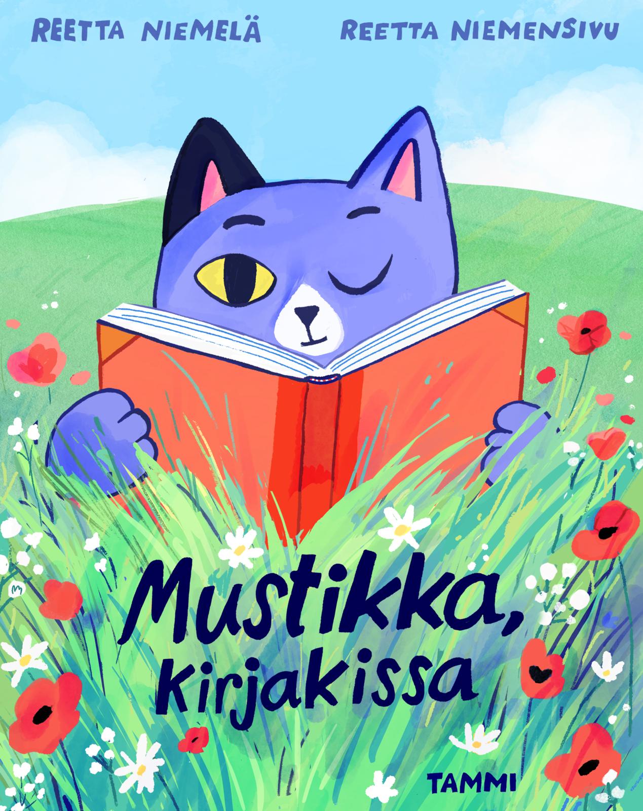 Mustikka, kirjakissa
