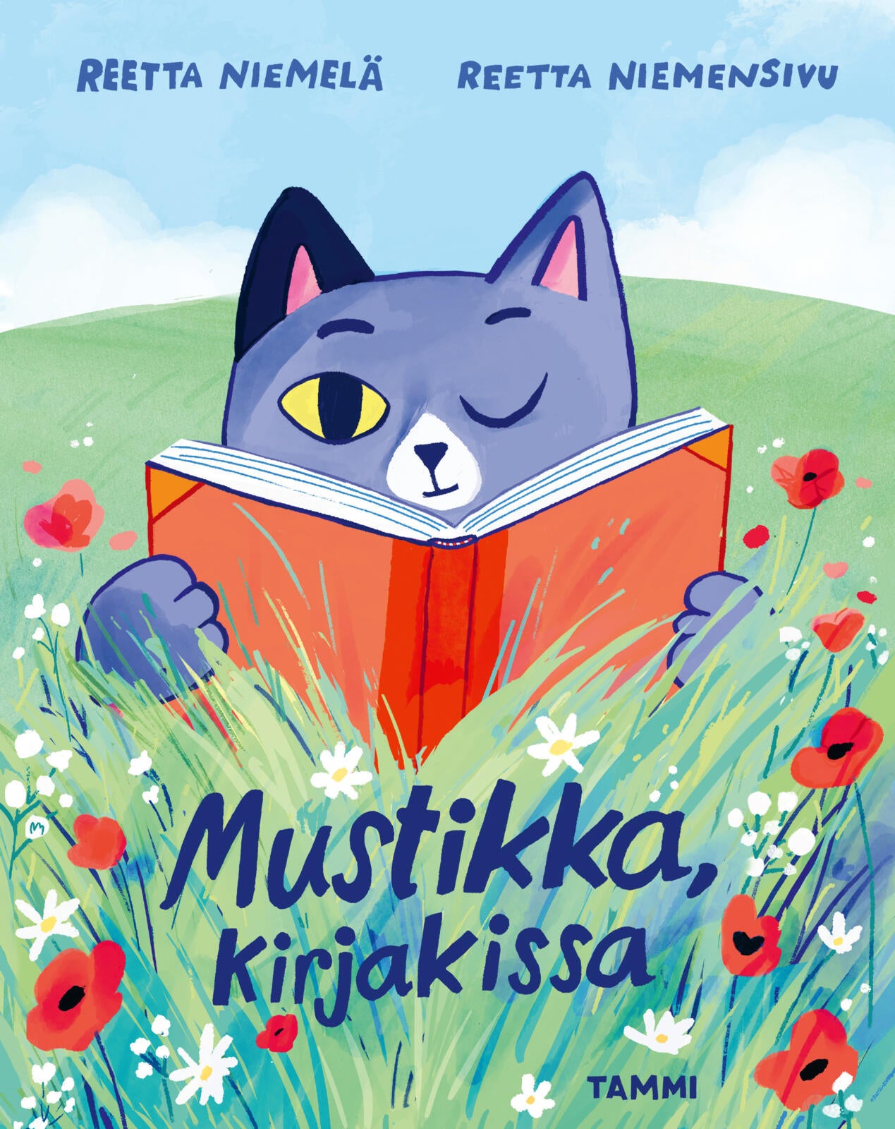 Mustikka, kirjakissa