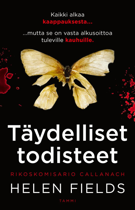 Etukansi. Helen Fields. Täydelliset todisteet.