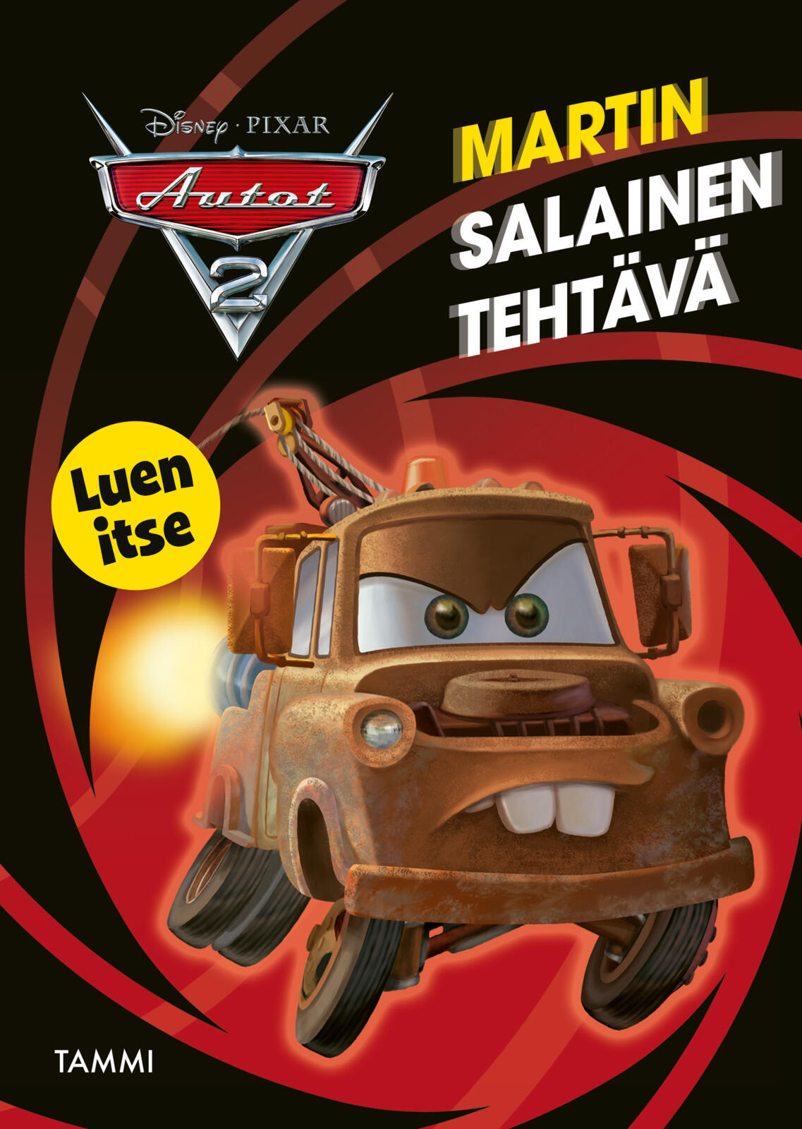 Disney Pixar Autot. Martin salainen tehtävä. Luen itse