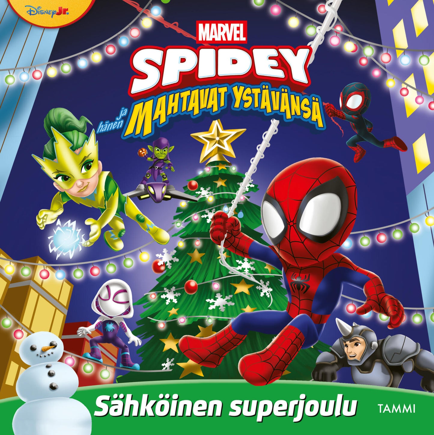 Marvel. Spidey ja hänen mahtavat ystävänsä. Sähköinen superjoulu