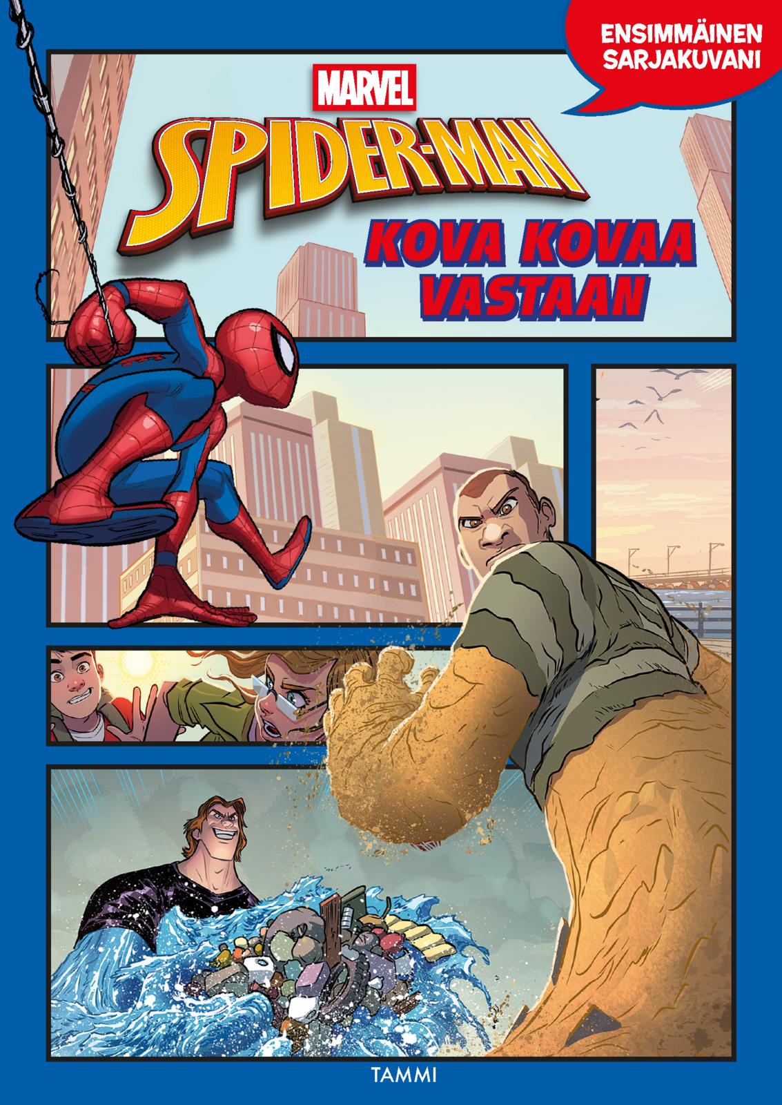 Marvel. Spider-Man. Ensimmäinen sarjakuvani. Kova kovaa vastaan