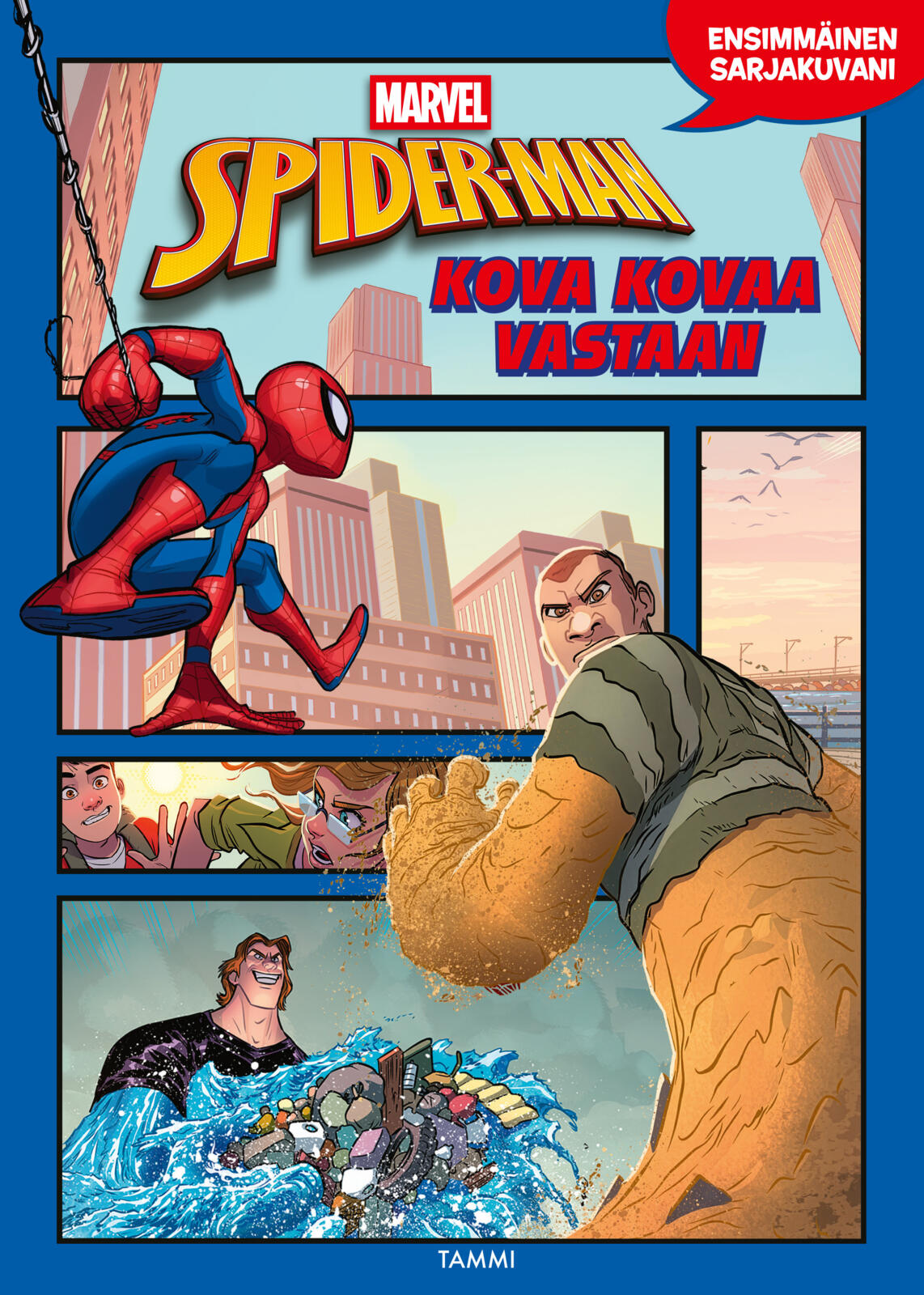 Marvel. Spider-Man. Ensimmäinen sarjakuvani. Kova kovaa vastaan