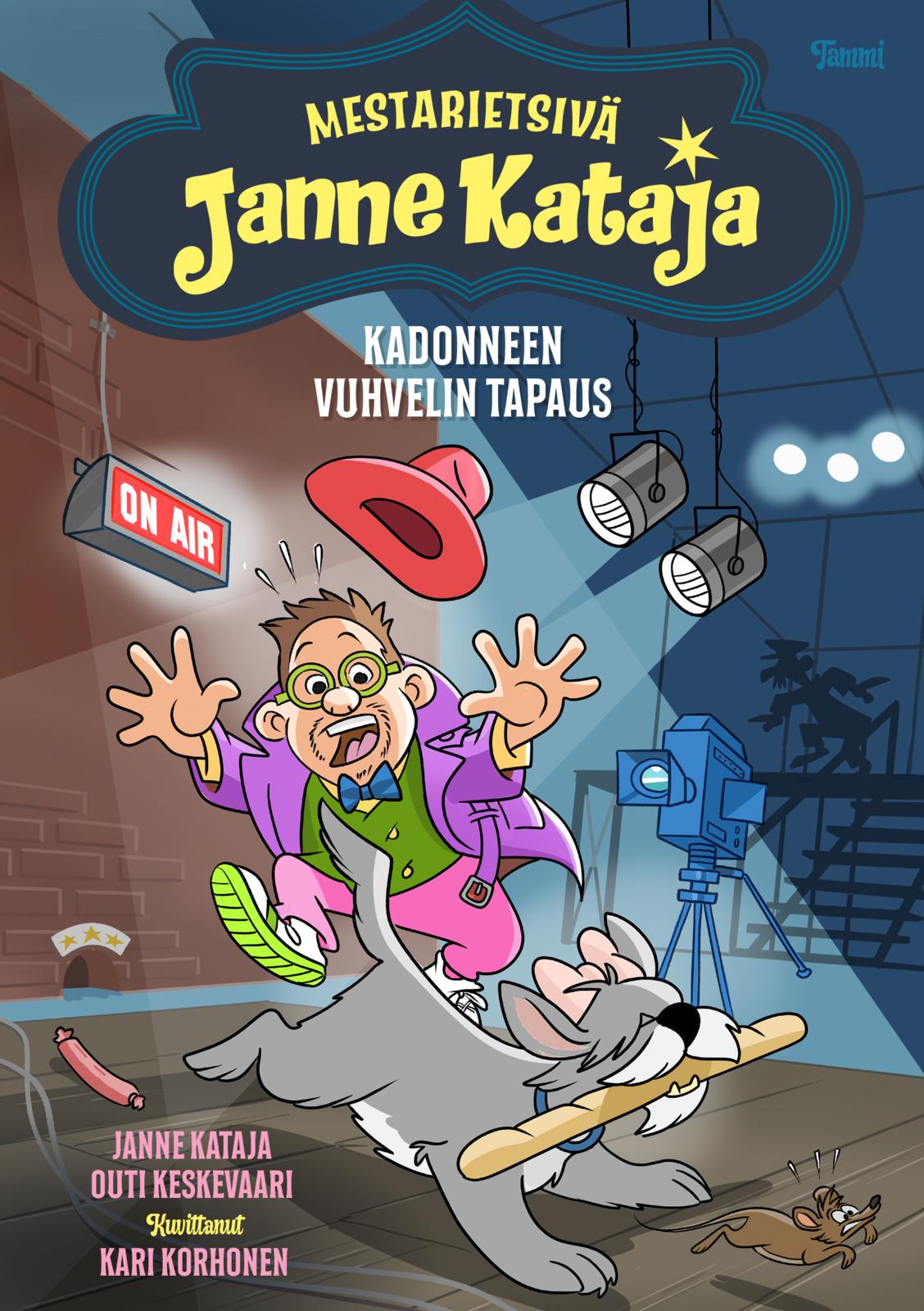 Mestarietsivä Janne Kataja. Kadonneen Vuhvelin tapaus