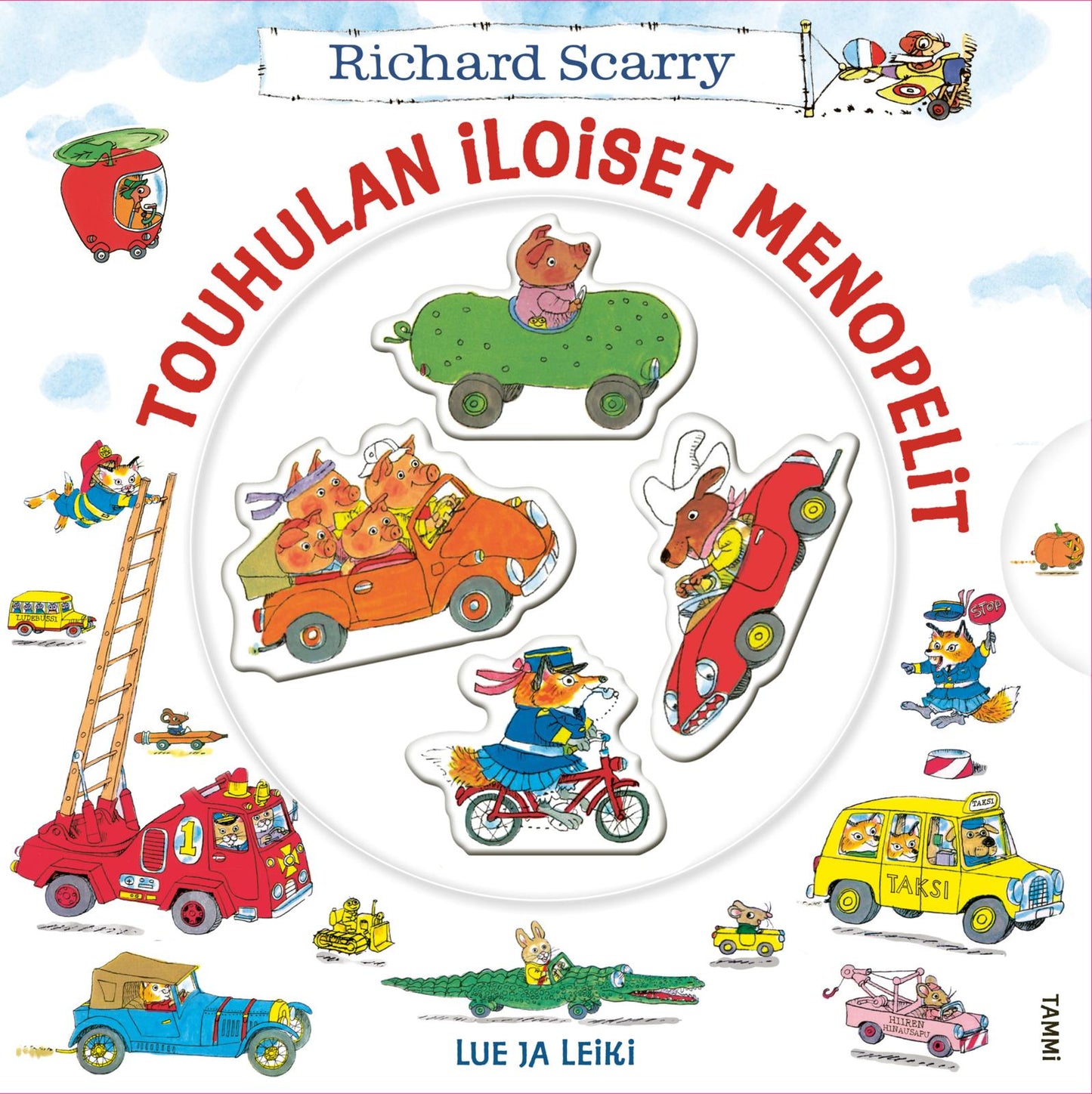 Touhulan iloiset menopelit. Lue ja leiki!