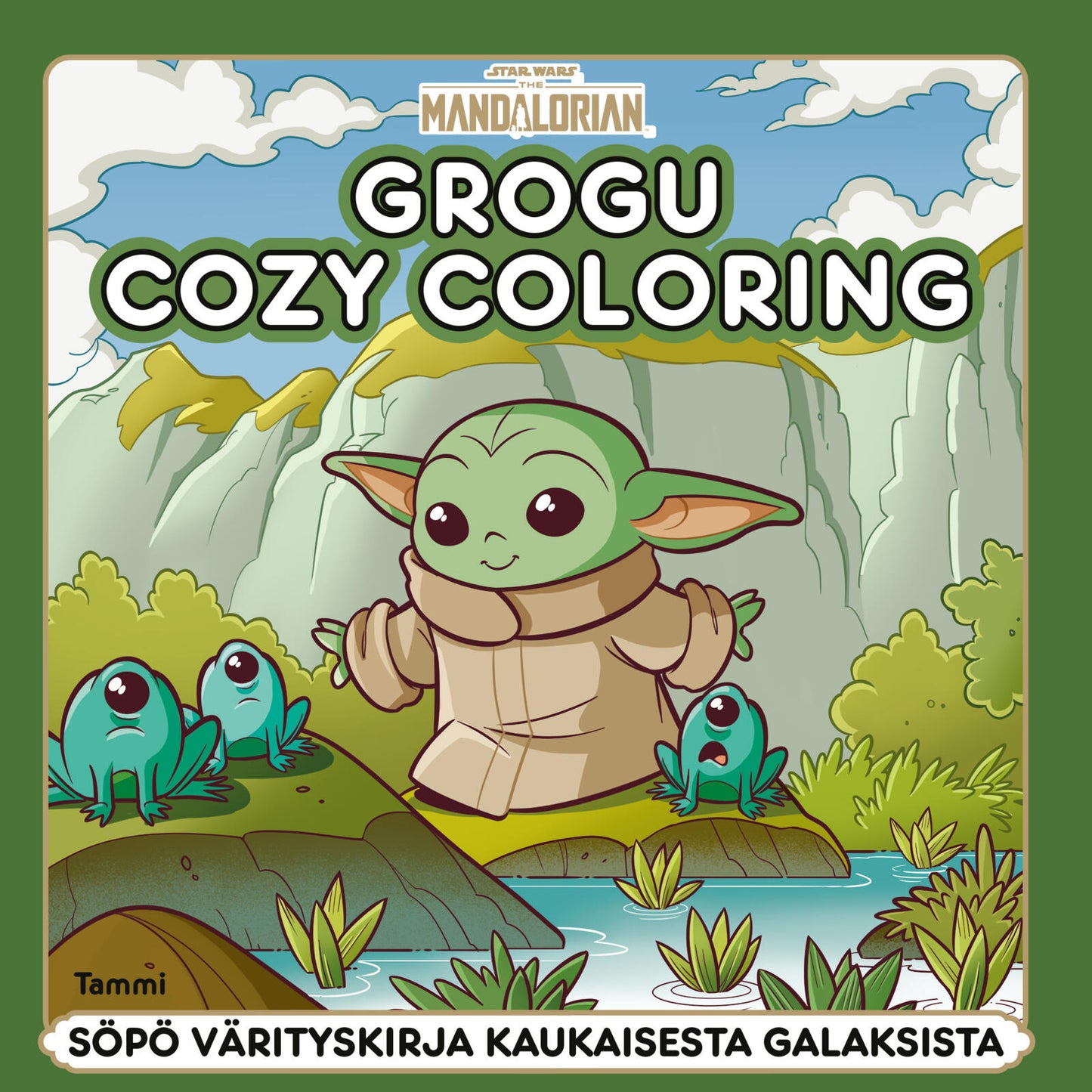 Star Wars. The Mandalorian. Söpö värityskirja kaukaisesta galaksista