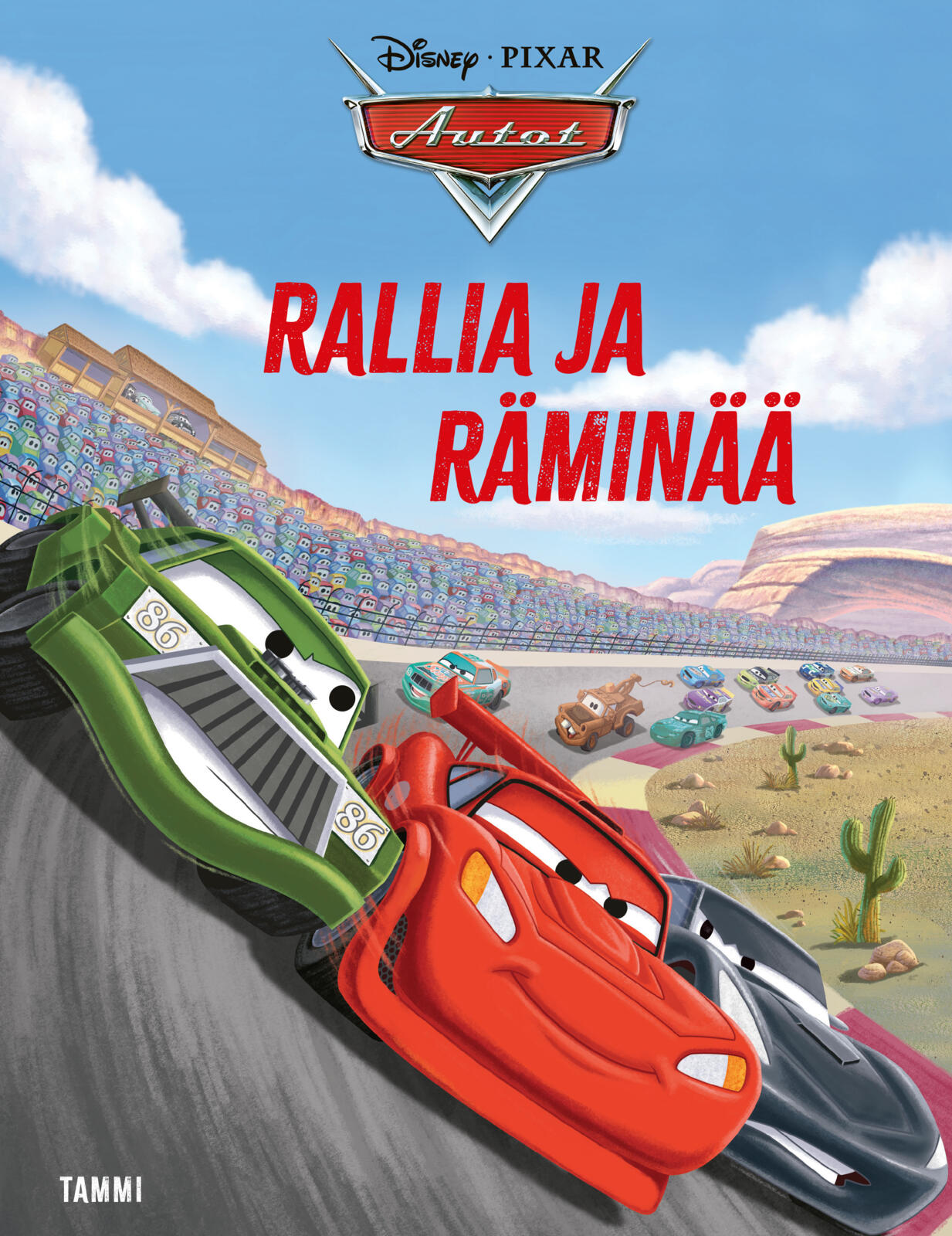 Disney Pixar Autot. Rallia ja räminää