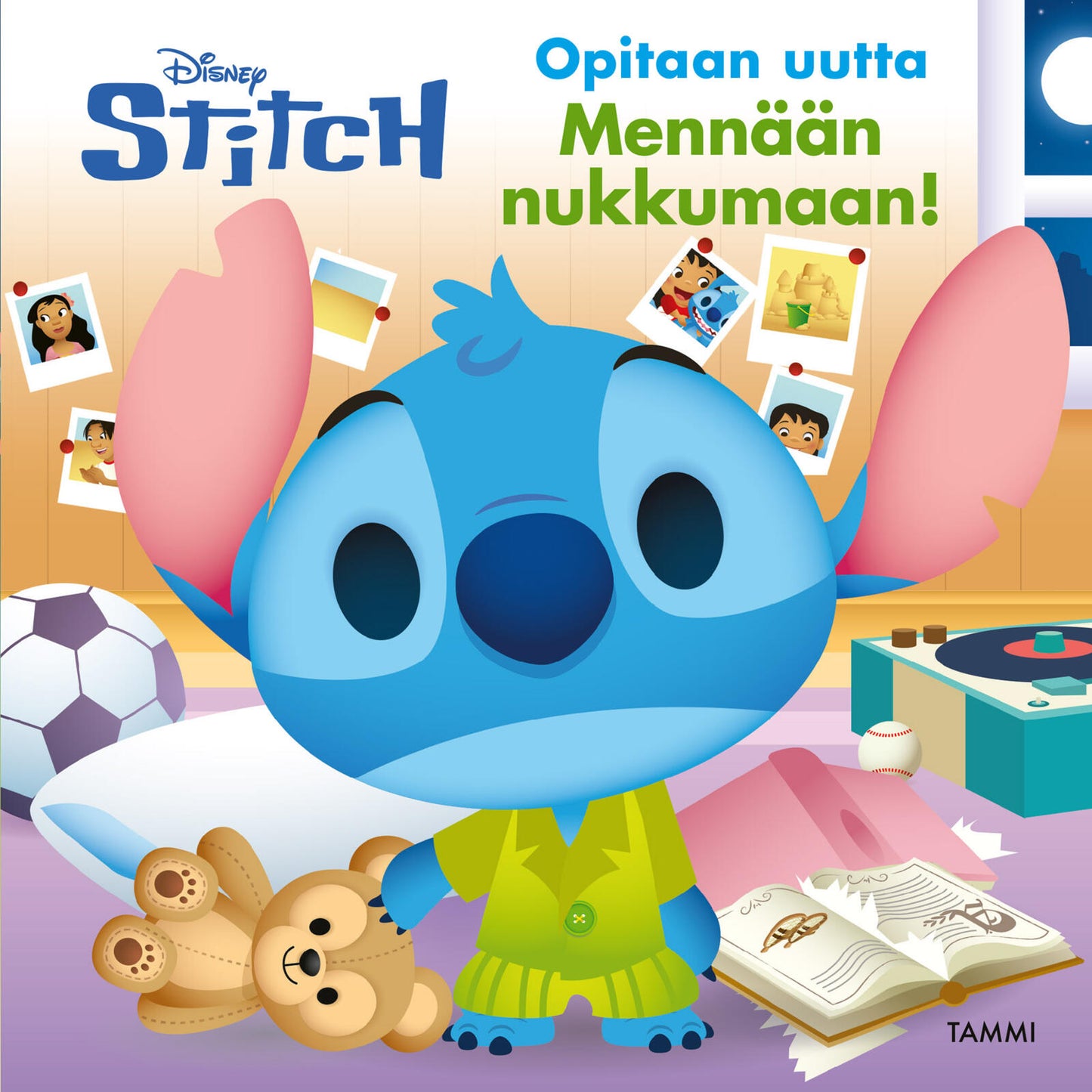 Disney. Stitch. Opitaan uutta. Mennään nukkumaan!