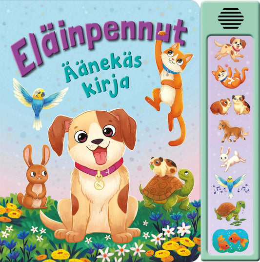 Etukansi. Igloo. Eläinpennut - Äänekäs kirja.