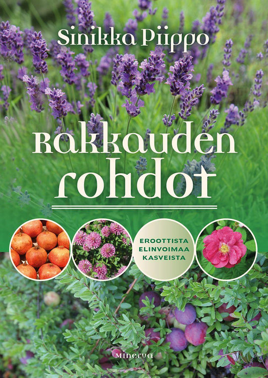 Etukansi. Sinikka Piippo. Rakkauden rohdot.