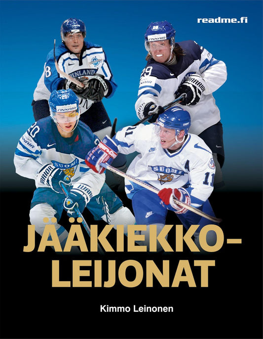 Etukansi. Kimmo Leinonen. Jääkiekkoleijonat.