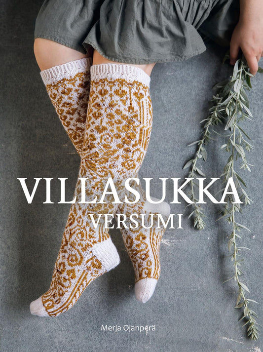 Etukansi. Merja Ojanperä. Villasukkaversumi.