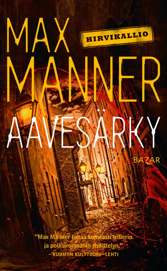 Etukansi. Max Manner. Aavesärky.