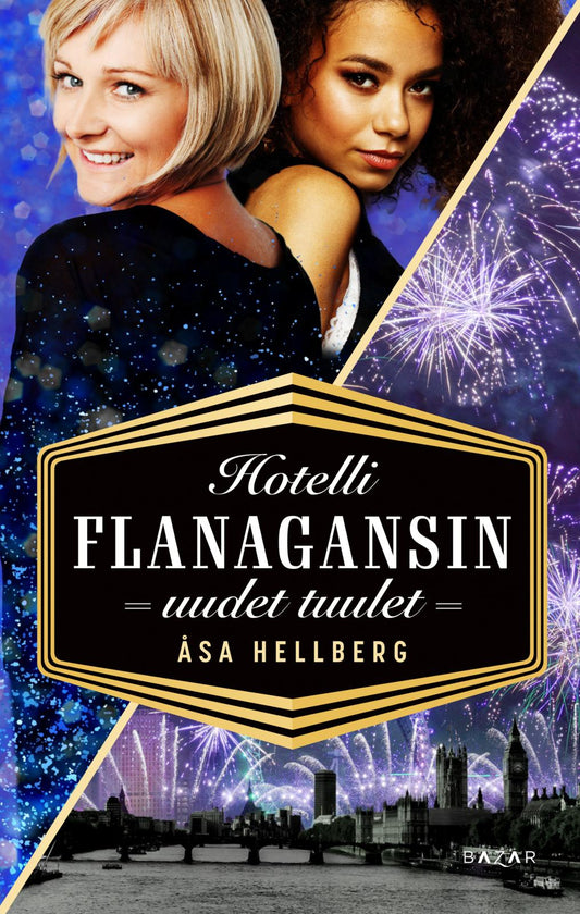 Etukansi. Åsa Hellberg. Hotelli Flanagansin uudet tuulet.