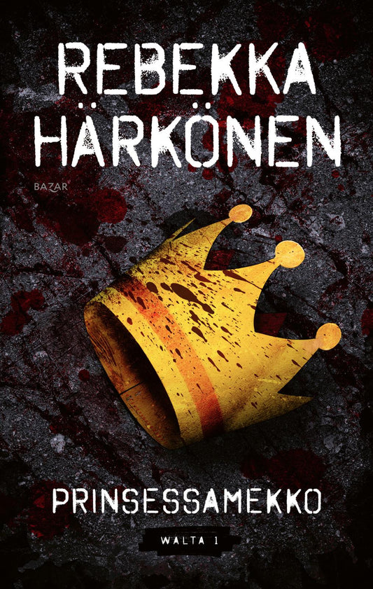 Etukansi. Rebekka Härkönen. Prinsessamekko.