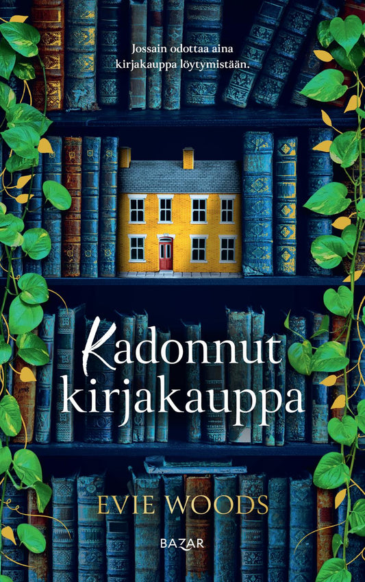 Etukansi. Evie Woods. Kadonnut kirjakauppa.
