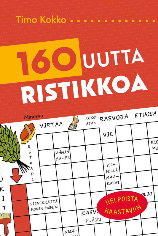 Etukansi. Timo Kokko. 160 uutta ristikkoa.