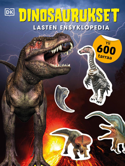 Etukansi. Dorling Kindersley Ltd. Adult Books / Children Books. Dinosaurukset - Lasten ensyklopedia.