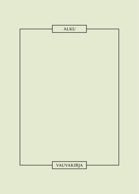 Etukansi. Jussi Pekkala. Kiira Keski-Hakuni. Alku – Vauvakirja.