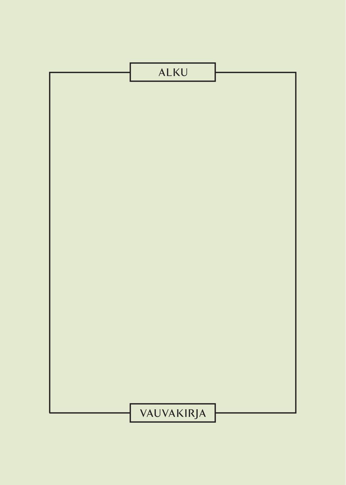 Alku – Vauvakirja