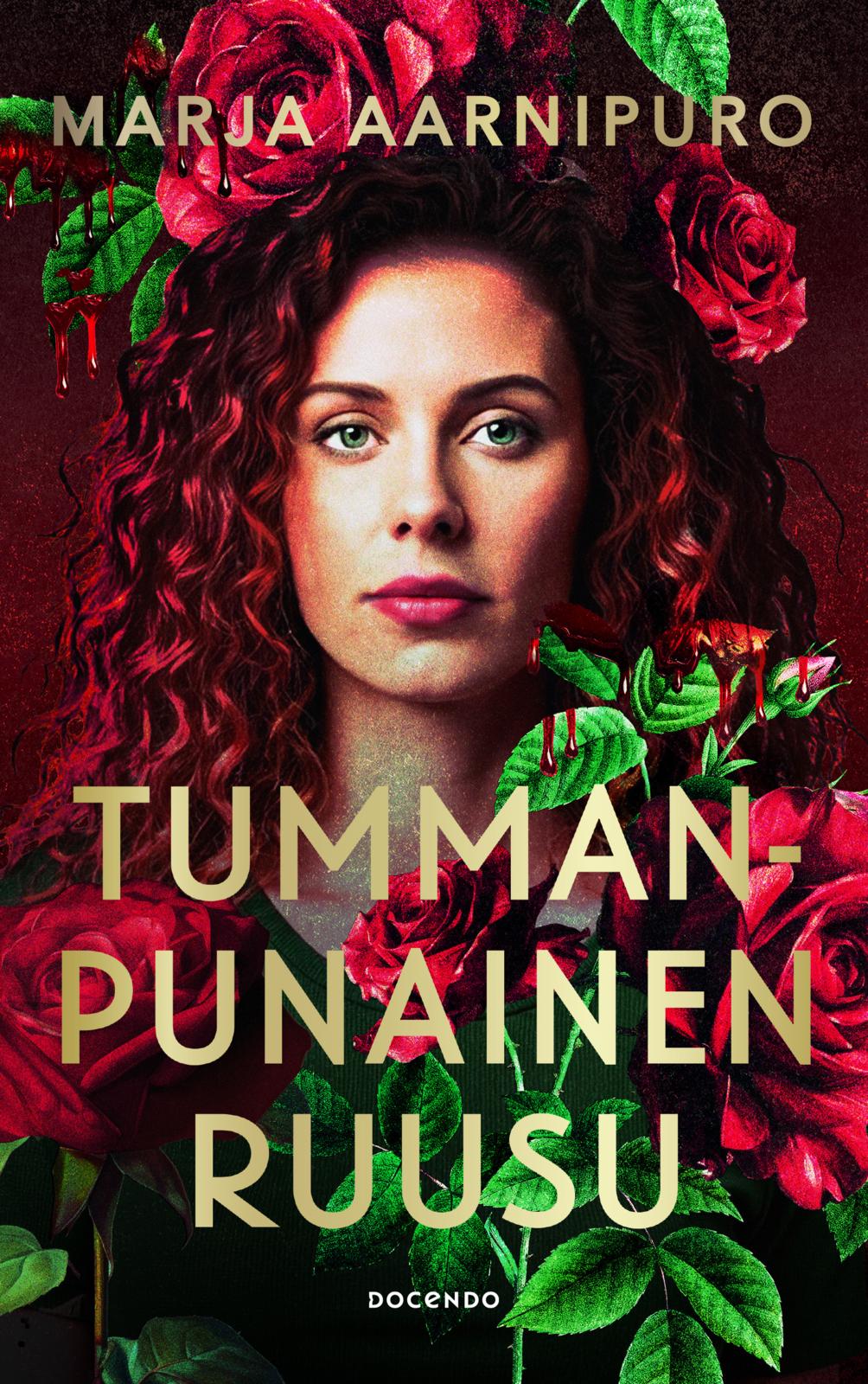 Tummanpunainen ruusu