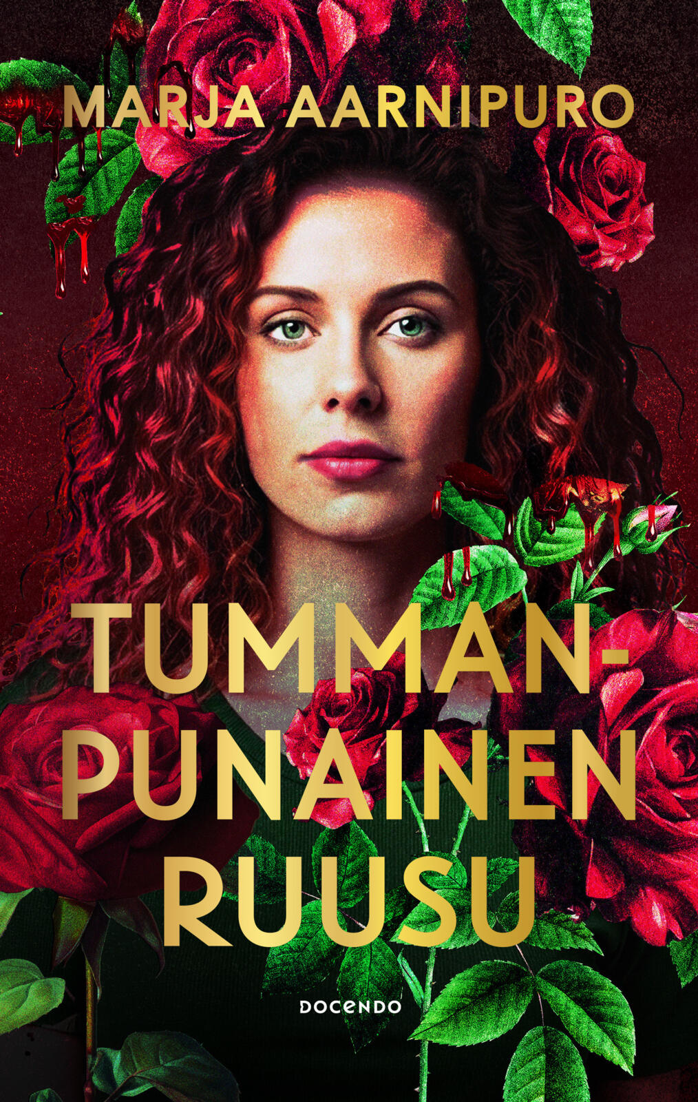 Tummanpunainen ruusu