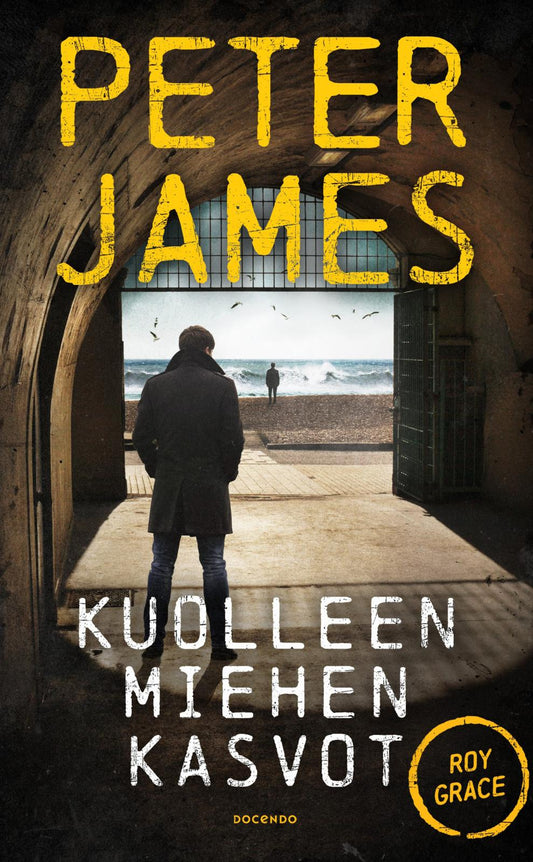 Etukansi. Peter James. Kuolleen miehen kasvot.