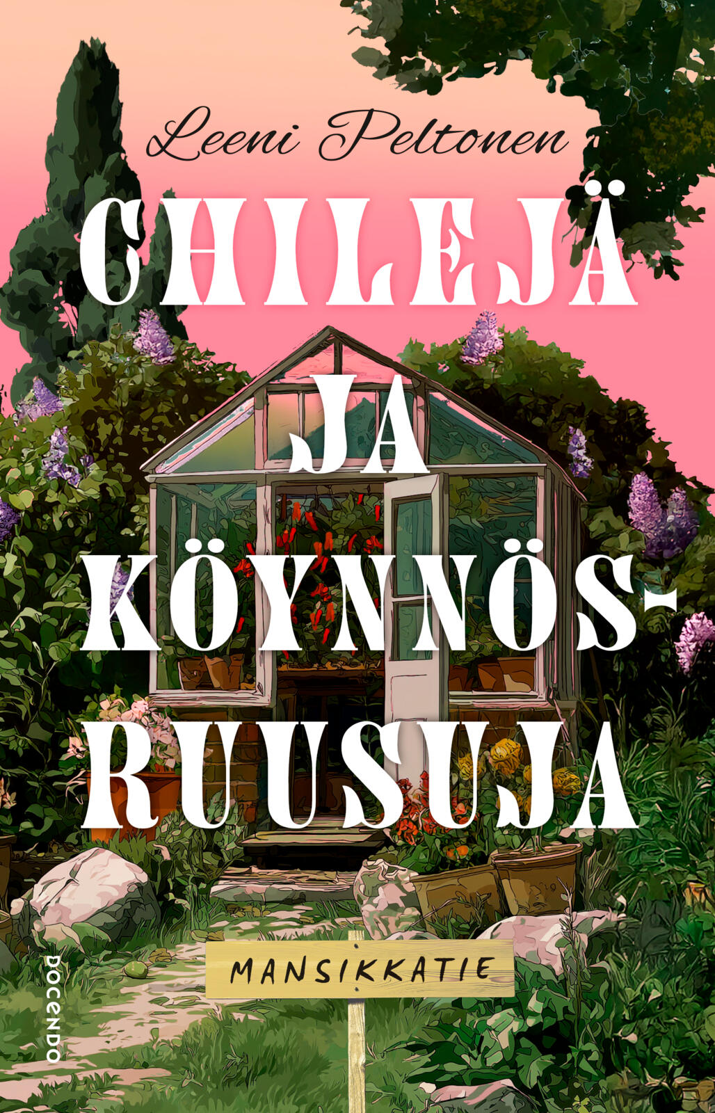 Chilejä ja köynnösruusuja