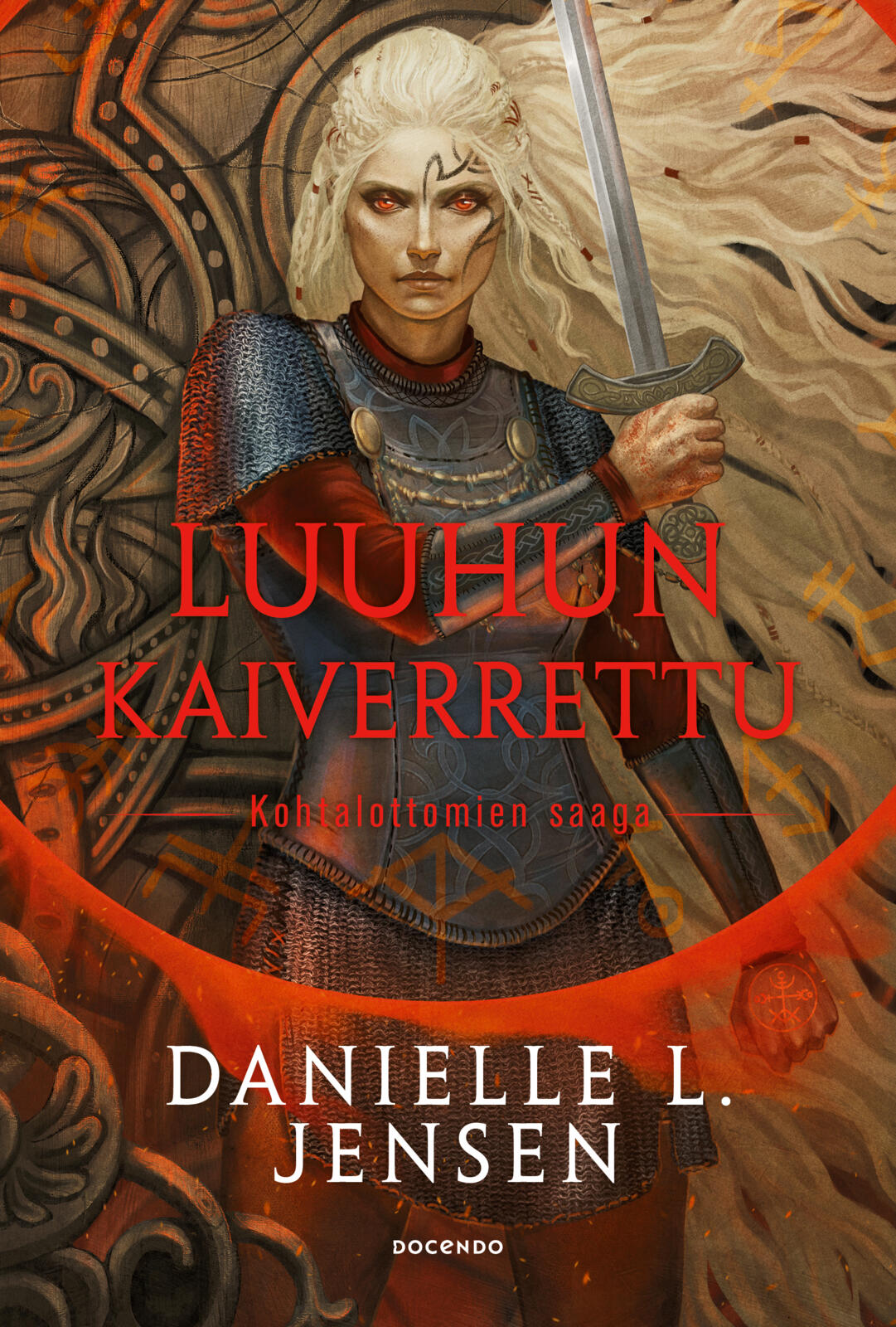 Luuhun kaiverrettu
